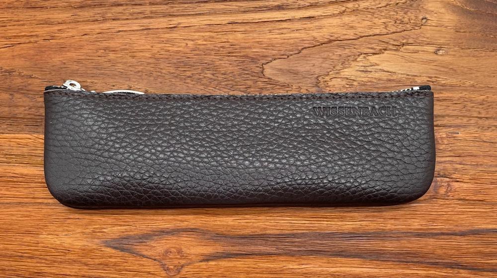 Leder Mäppchen Aris mocca